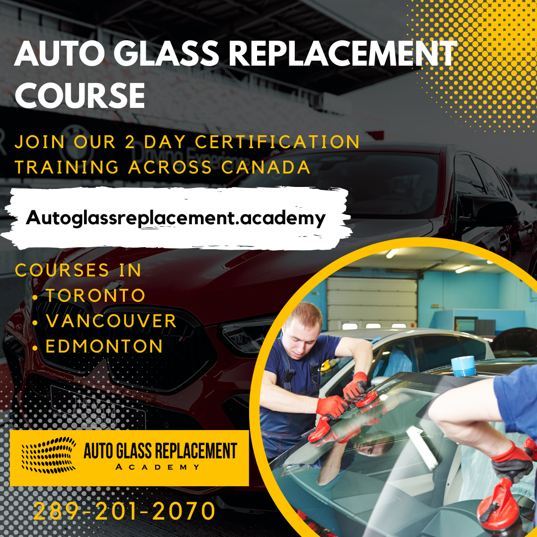Learning Windshield Replacement and Repair with The Tint Academy in Ontario