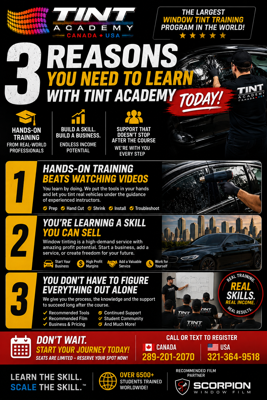 3 Reasons You Need to Learn With Tint Academy TODAY π₯