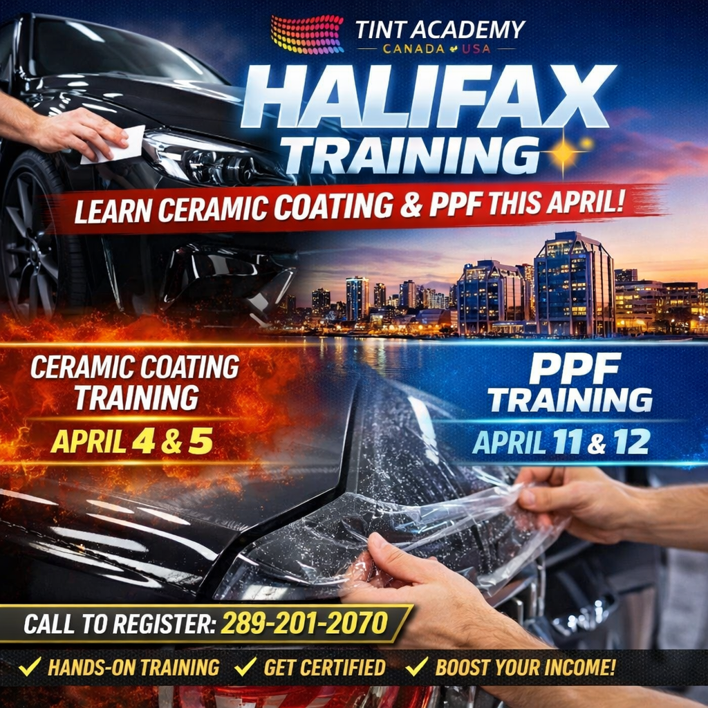 Halifax Training: Learn Ceramic Coating & PPF This April
