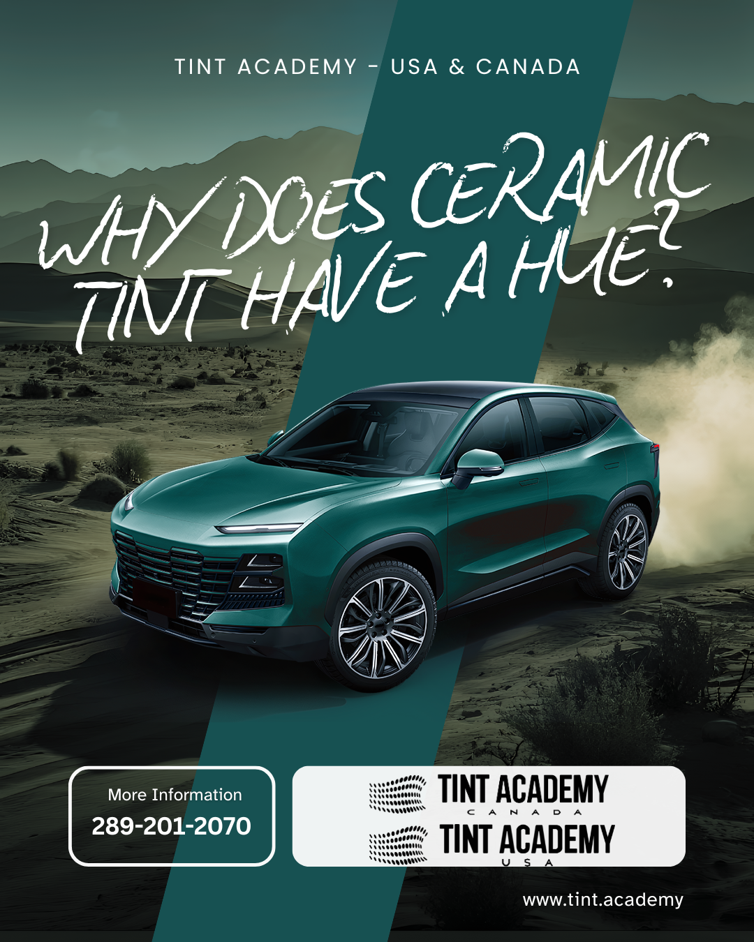 Why Ceramic Window Film Has a Blue or Green Hue: The Science Behind Tin Oxide