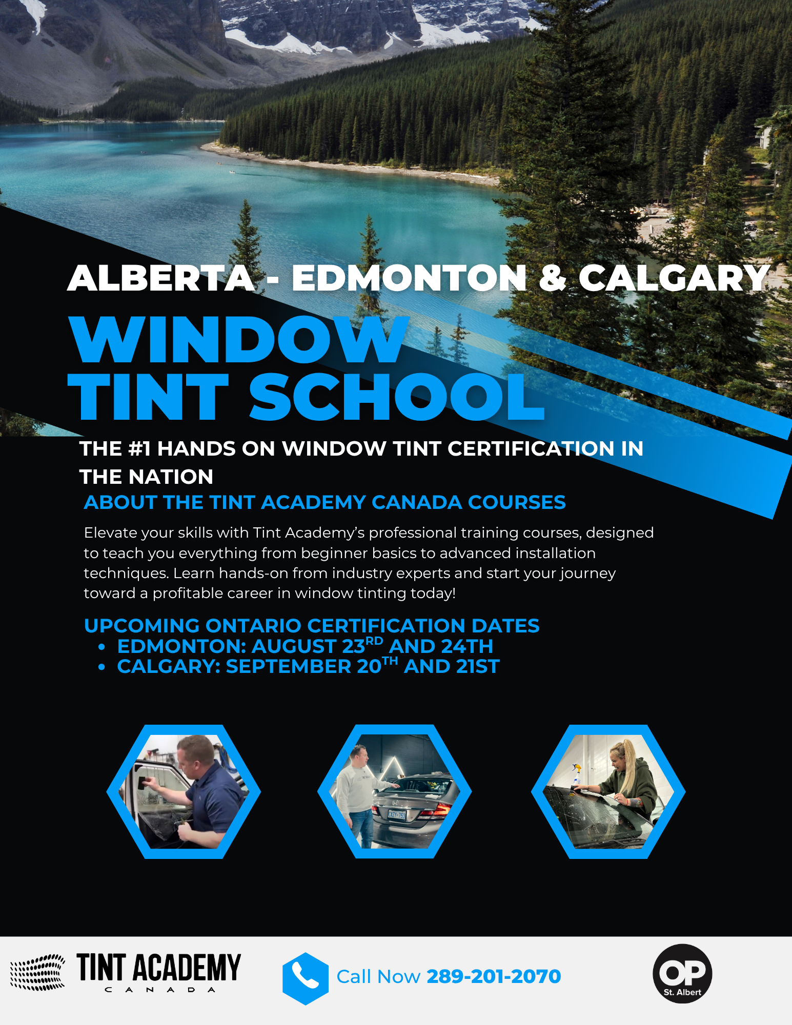 Learn Window Tinting in Edmonton – August 23rd & 24th at Owners Pride