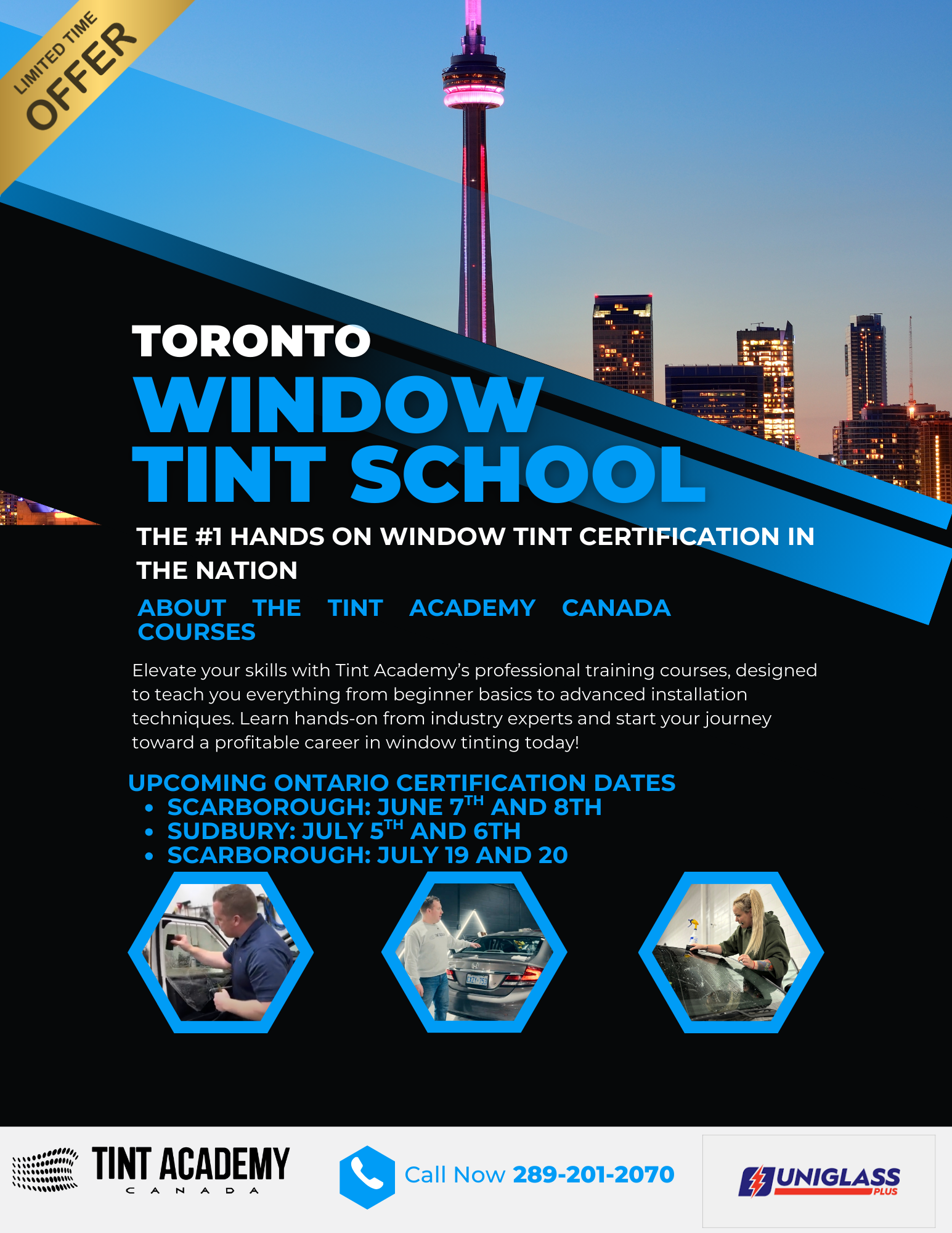 Learn Window Tinting in Toronto with Tint Academy: North America's Leading Course