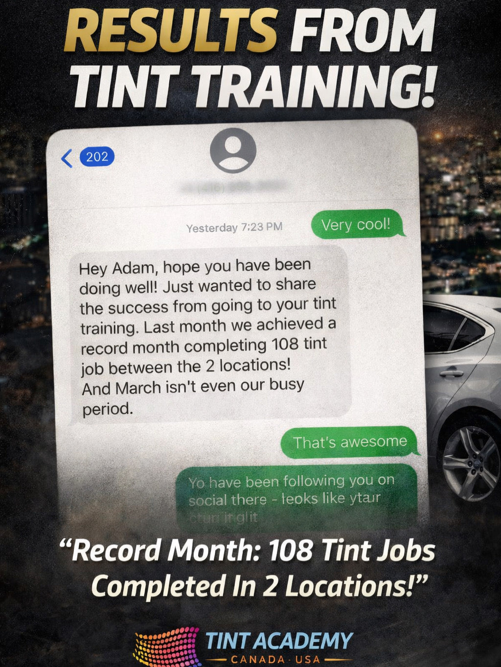 How Window Tint Training Helped This Shop Complete 108 Cars in One Month