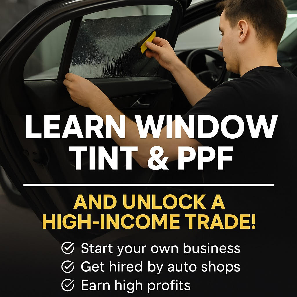 Turn Your Passion for Cars into Profit with The Tint Academy!