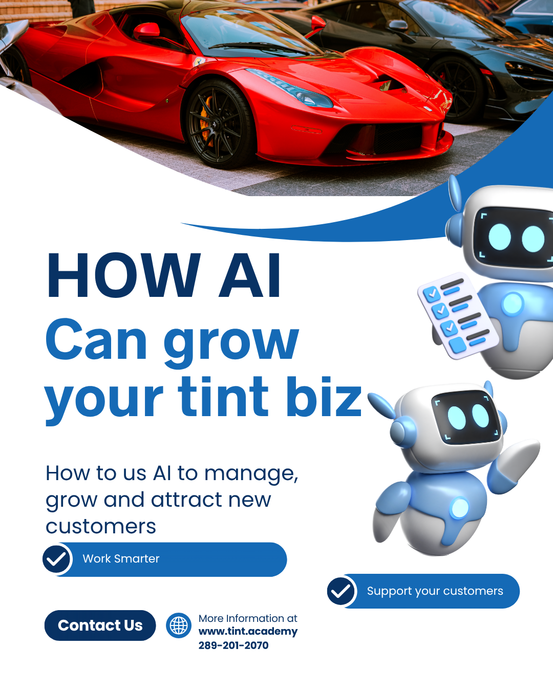 How AI Can Help Grow and Manage Your Tint and PPF Business - By The Tint Academy