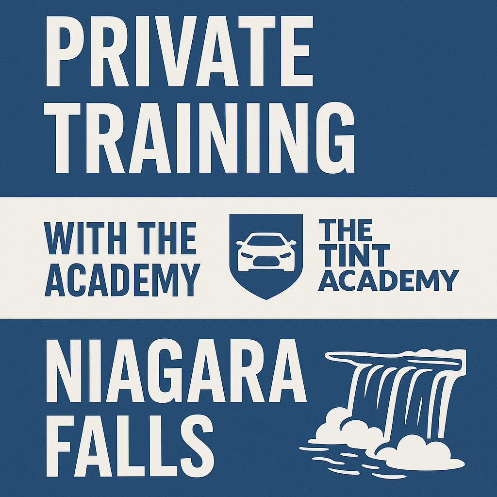 Unlock Your Potential with Private Window Tint Training in Niagara Falls – Only with The Tint Academy