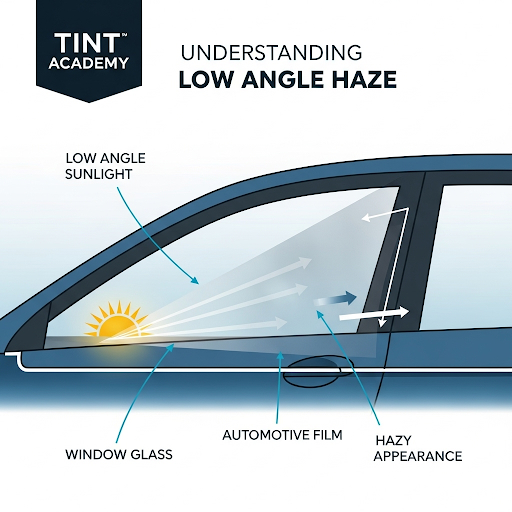 Understanding Low Angle Haze in Automotive Window Film