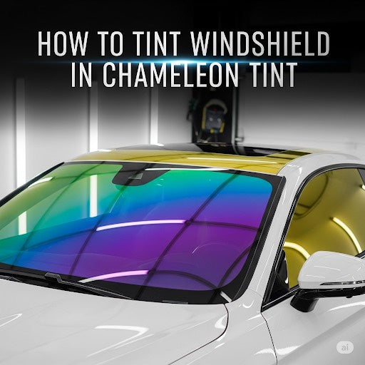 How to Tint a Windshield with Chameleon Film – Step-by-Step Guide