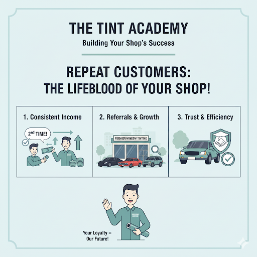 Why Repeat and Referral Customers Are the Lifeblood of Your Window Tint Business