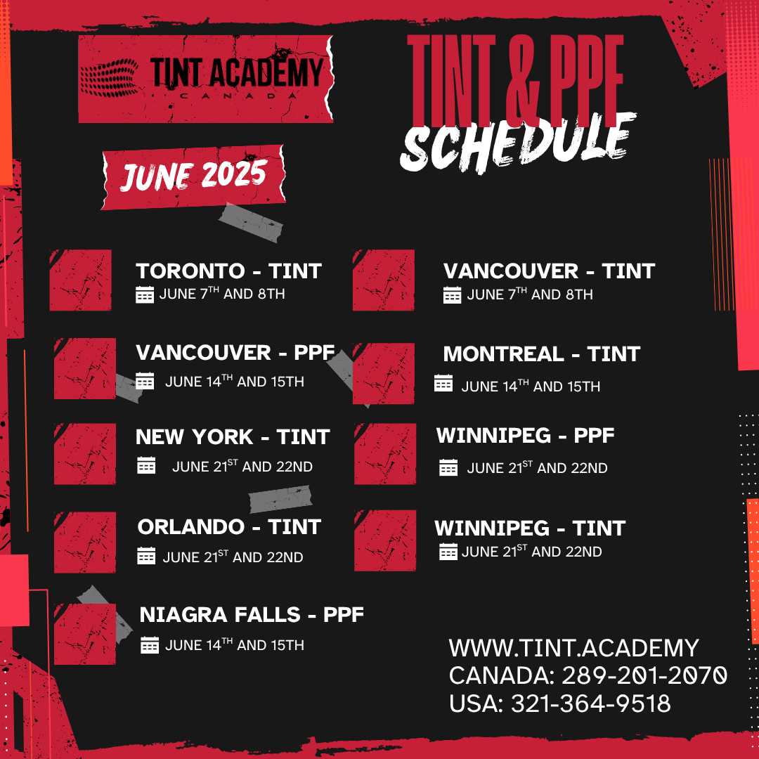 Learn Window Tinting This June – Limited Seats Available!