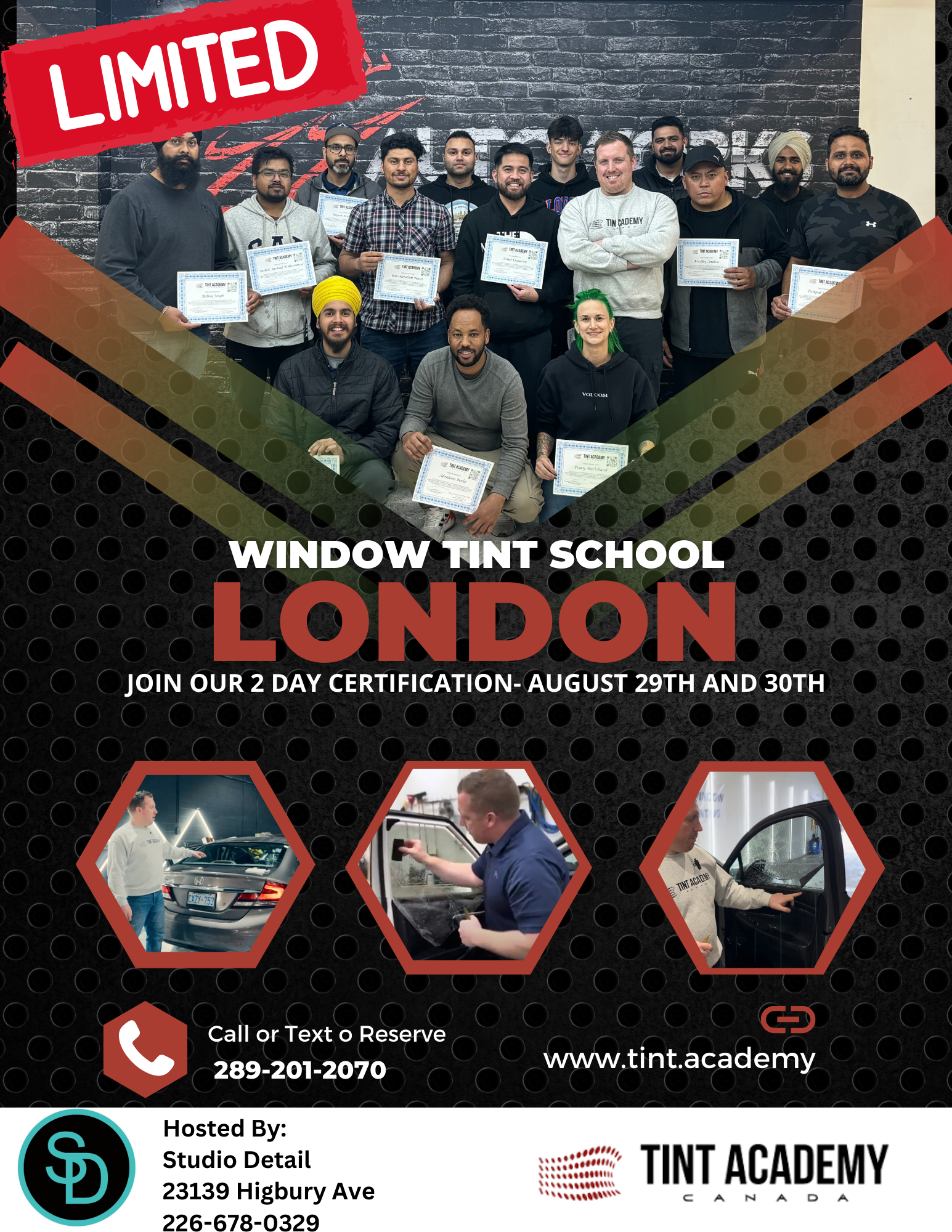Tint School London, Ontario: Unlocking the World of Professional Window Tinting: Your Path to Certification with Tint Academy