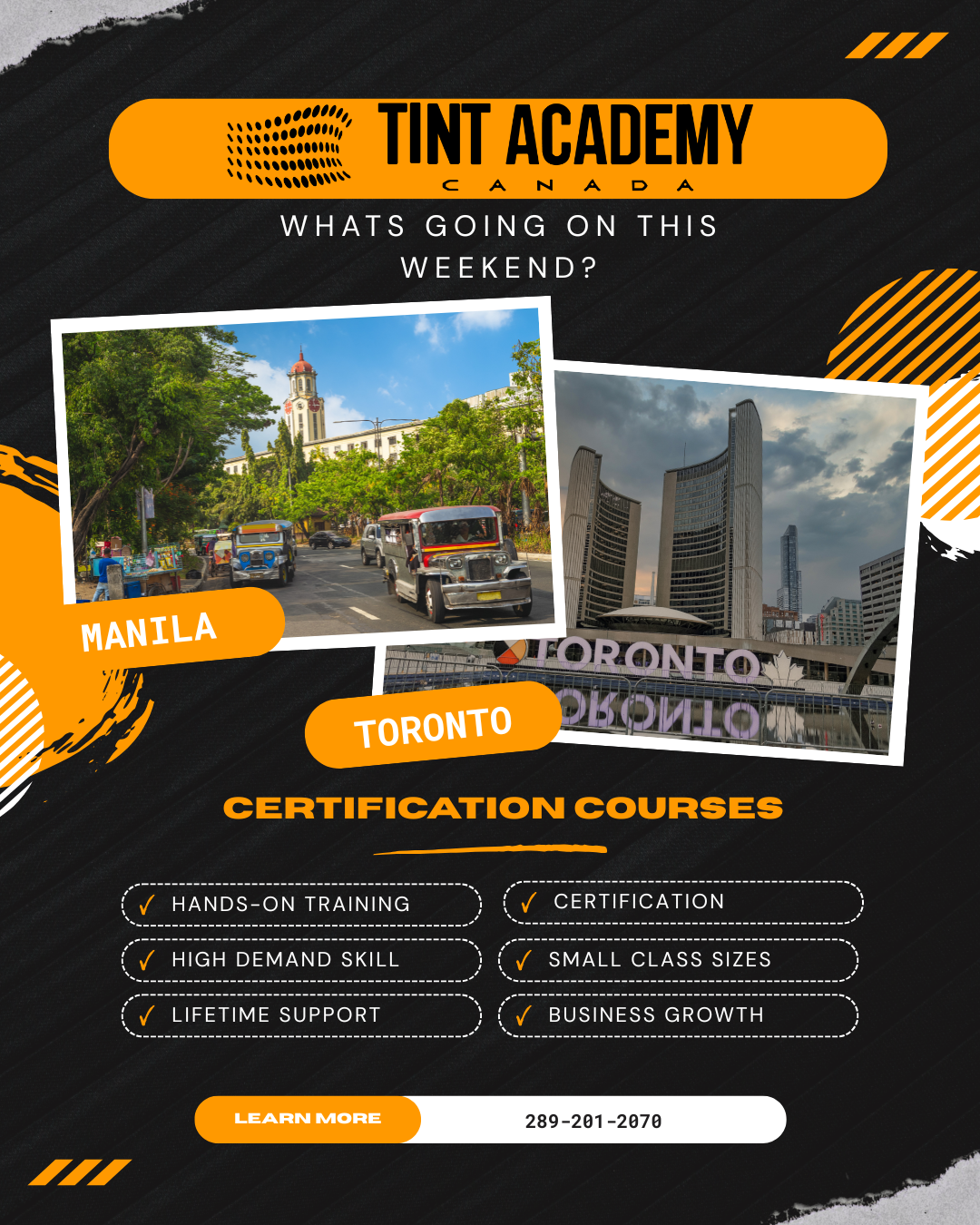 Manila, Philippines & Toronto, Canada - Two Big Training Events This Weekend — Don’t Miss Out!