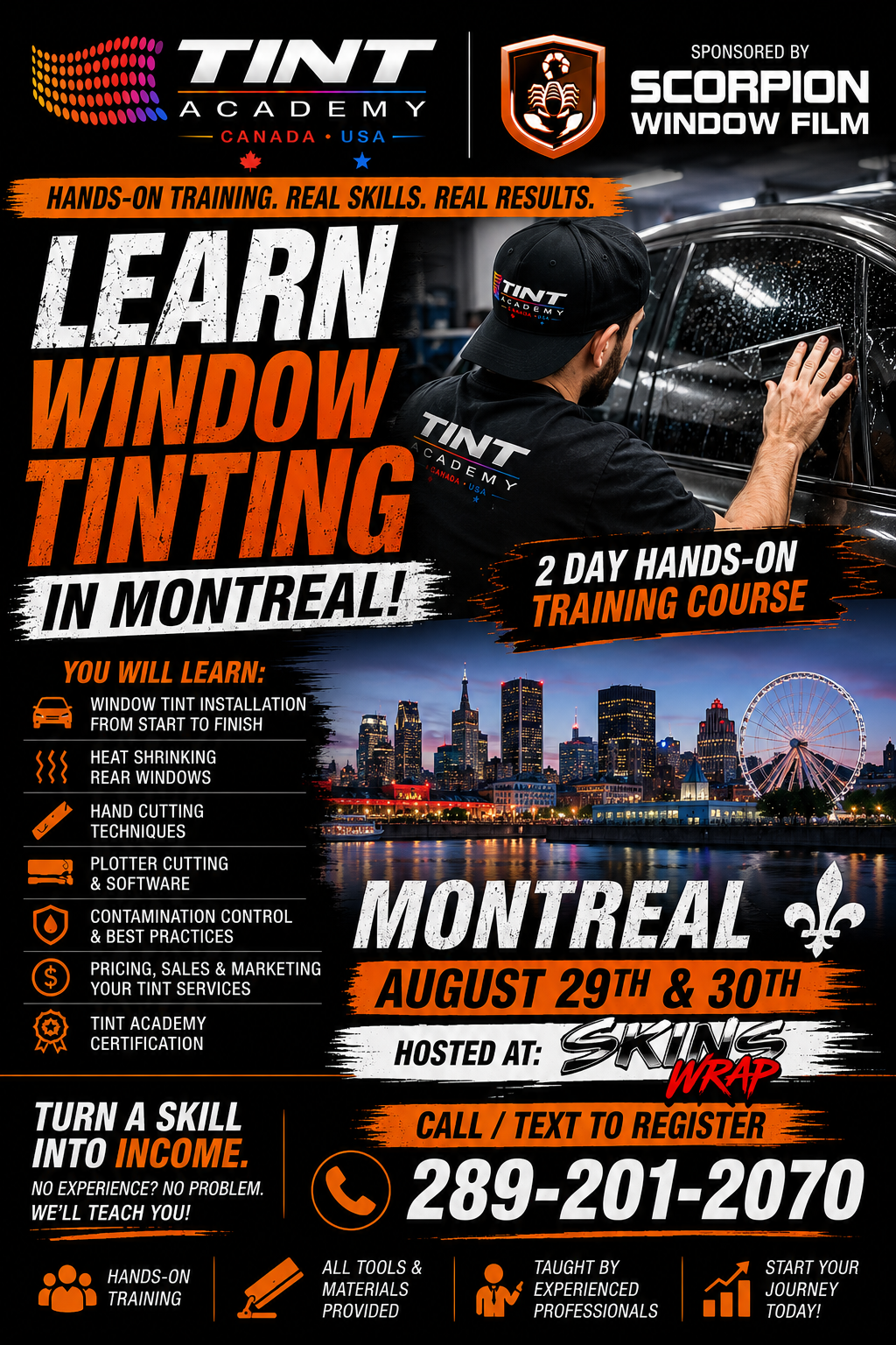 Learn Window Tint in Montreal - This August!