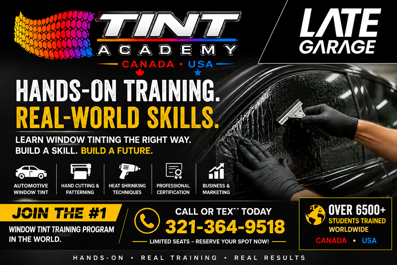 Nashville Window Tint Training – August 29–30 | Reserve Your Seat