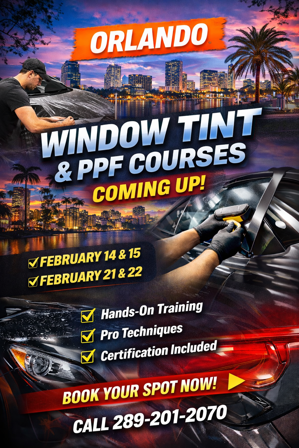 Tint Academy Orlando: Where Window Tint & PPF Careers Are Built