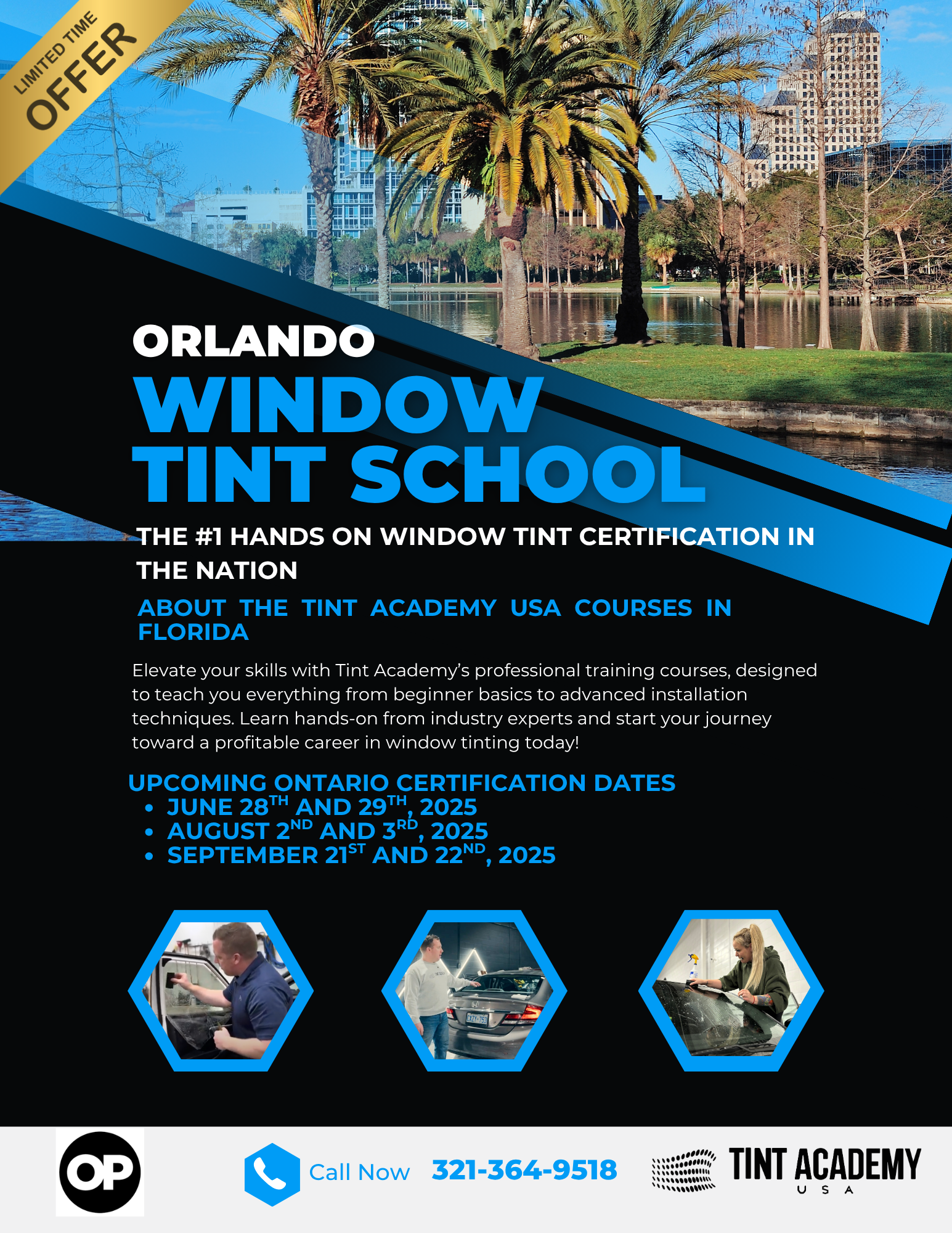 Master the Art of Window Tinting with Tint Academy in Orlando – June 28–29, 2025