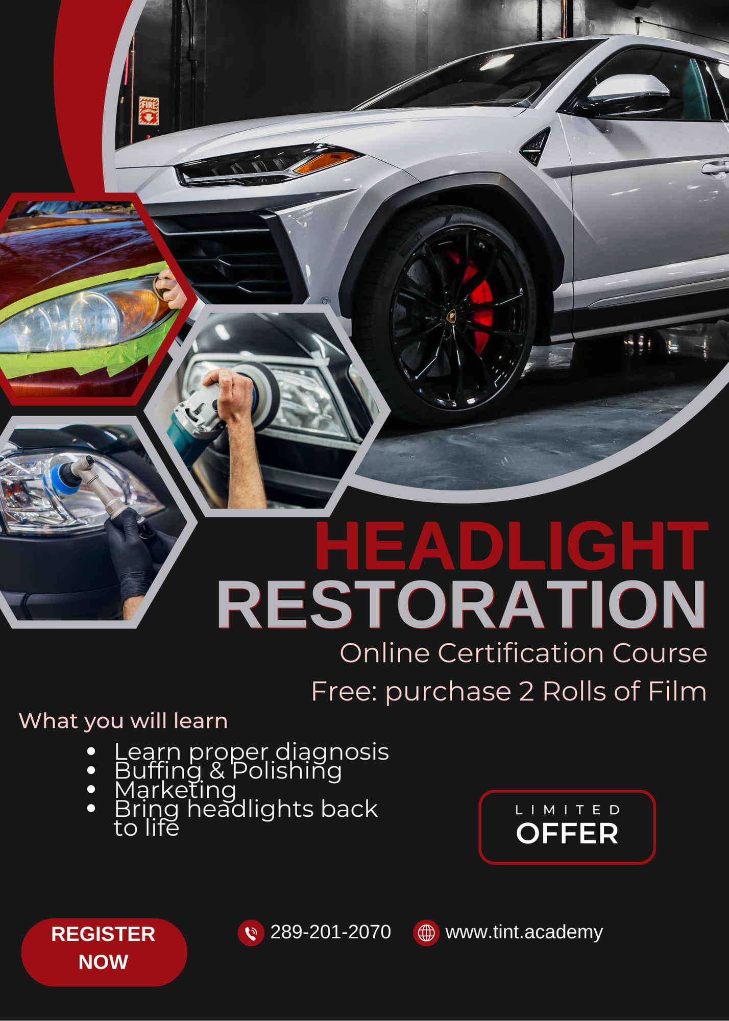 Upgrade Your Window Tinting Business: Buy Window Film and Get a Free Headlight Restoration Course!