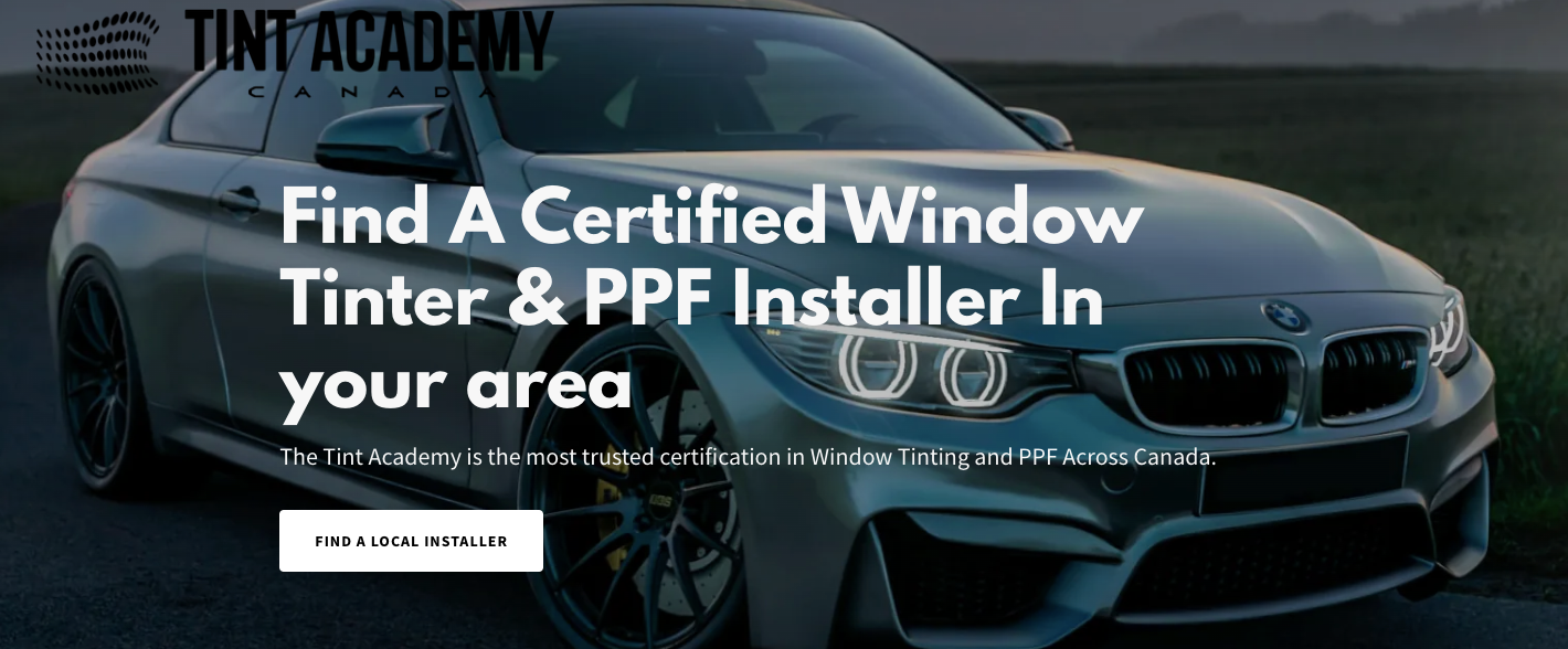 Find A Window Tinter Near Me - By Tint Academy