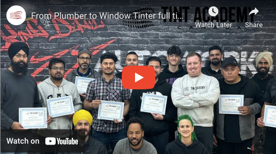 Tint Academy Success Story: From Plumber to Window Tinter, PPF and Wrap Installer in Calgary