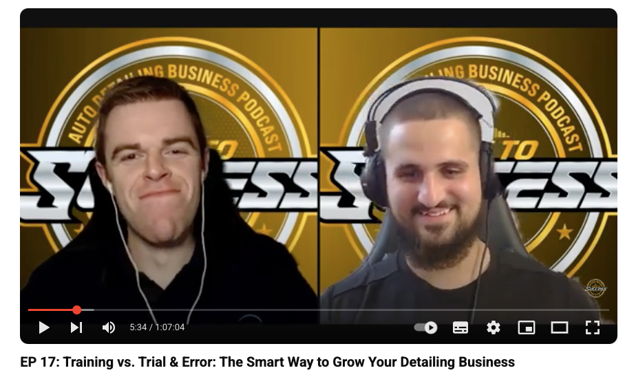 Tint Academy Featured on Suds TO Success Podcast and how Tint Academy has helped grow their detailing business