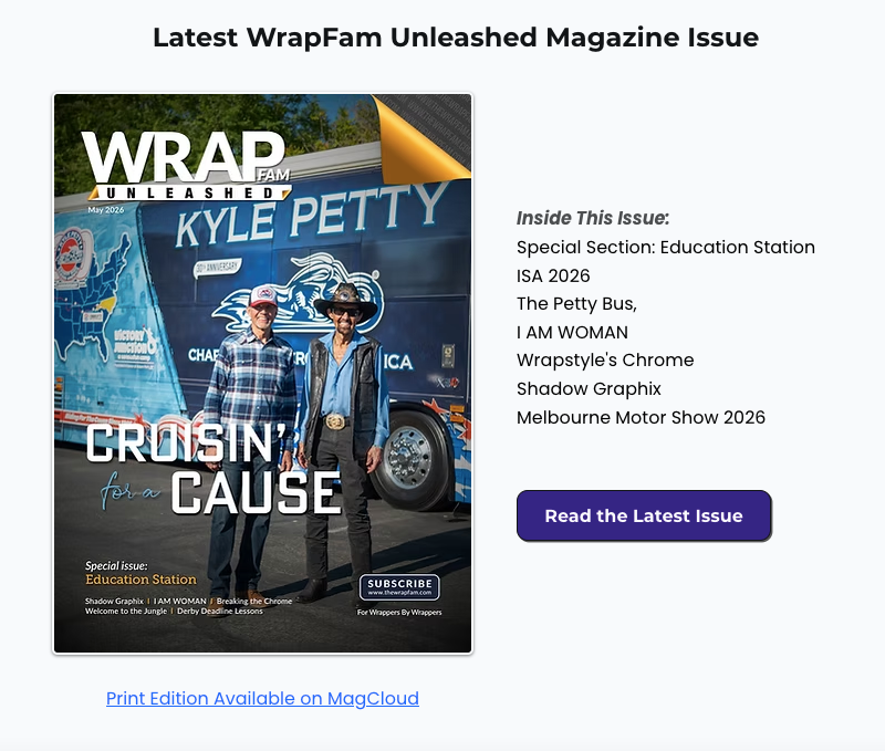 Tint Academy in the May Issue of WrapFam Unleashed – A Global Spotlight on Hands-On Training