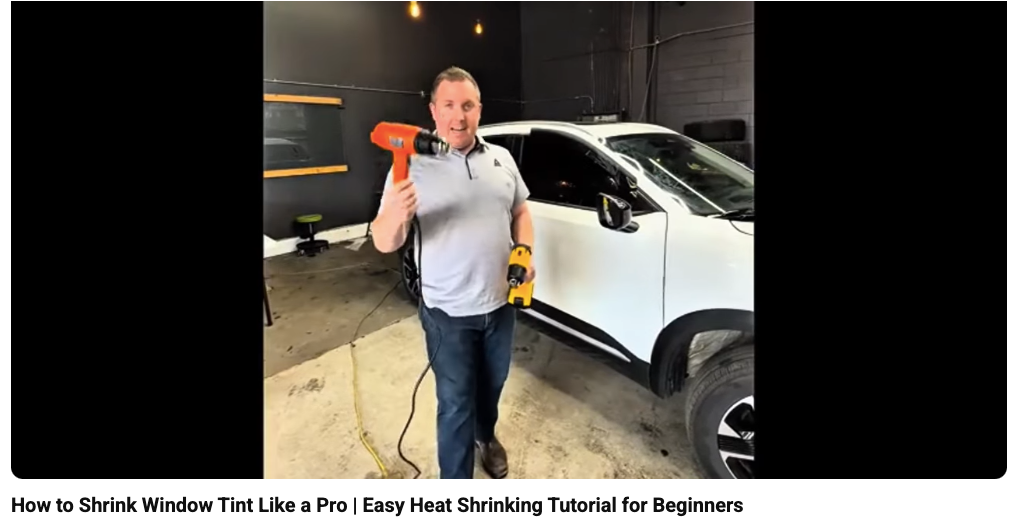 How to Shrink Window Tint Like a Pro: Easy Heat Shrinking Tutorial for Beginners