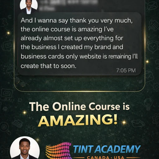 Tint Academy Online Testimonials: Real Stories, Real Results