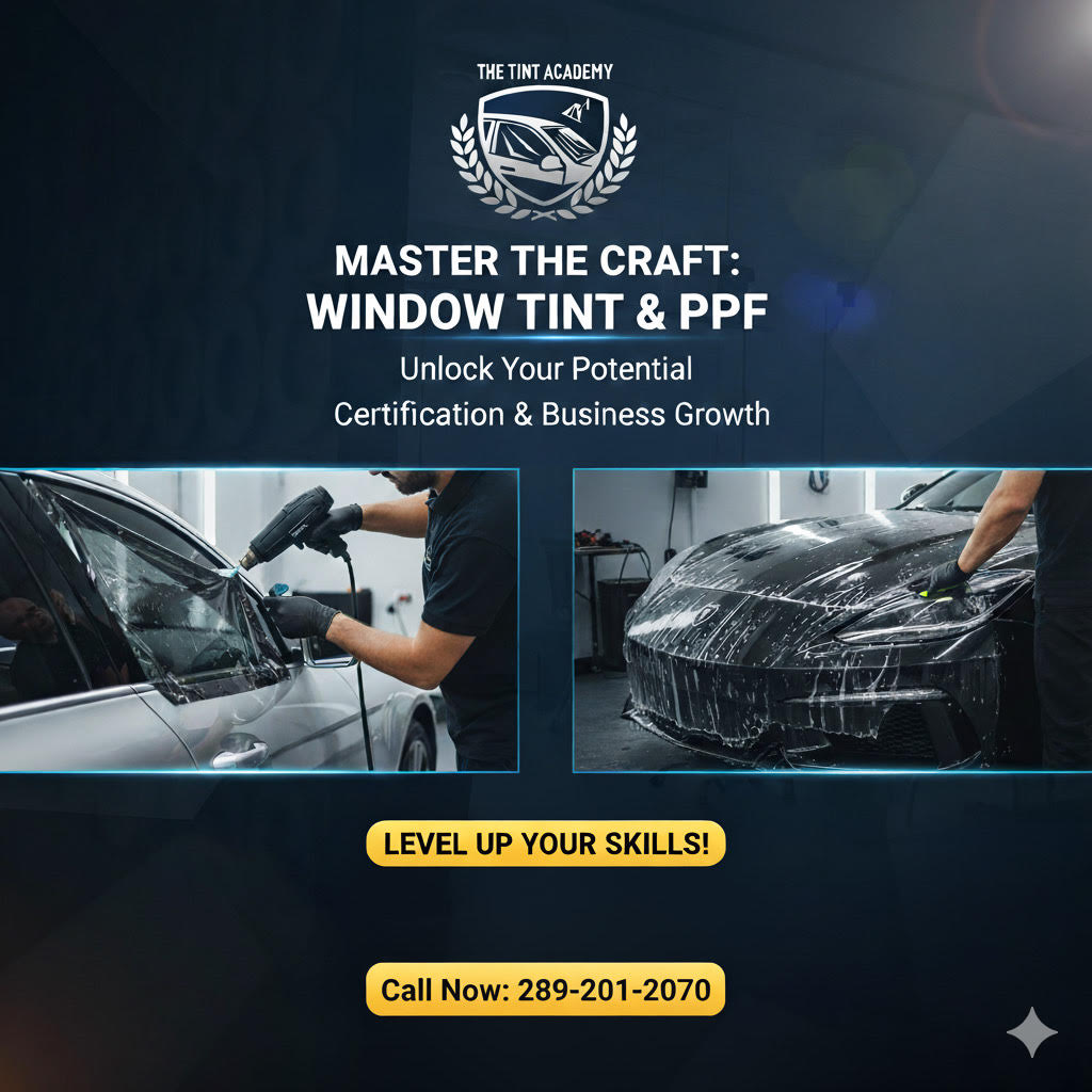 🍂 Fall Training Alert: Master Tint & PPF Before 2026