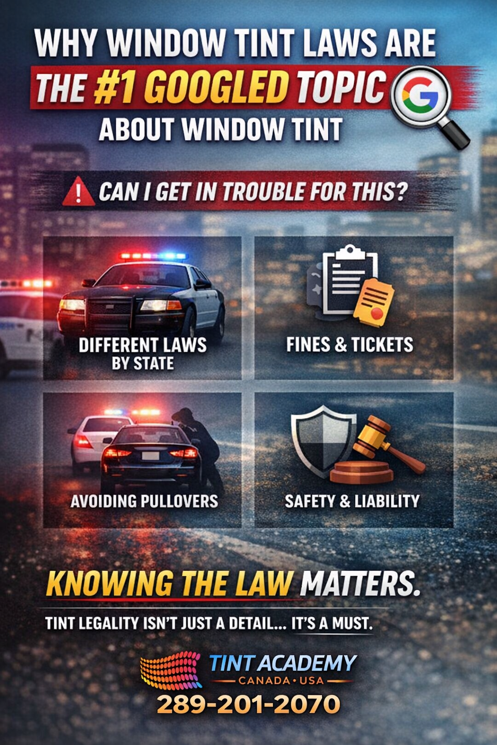 Why Window Tint Laws Are the #1 Most Googled Thing About Window Tint (And Why You Need to Know Them)