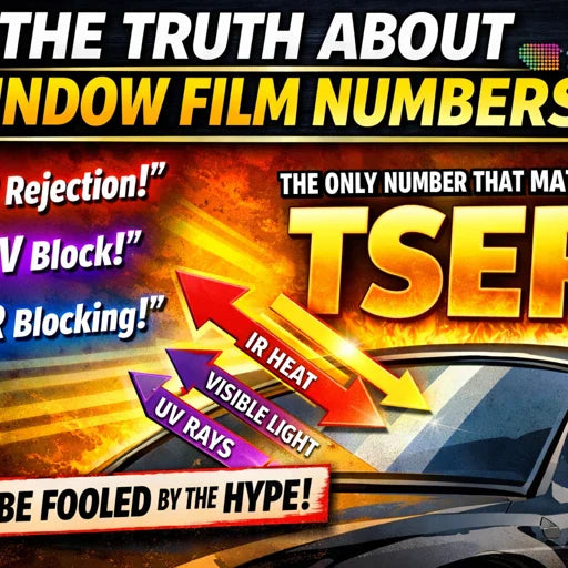 TSER Is the Real Number to Look at When Choosing Window Film