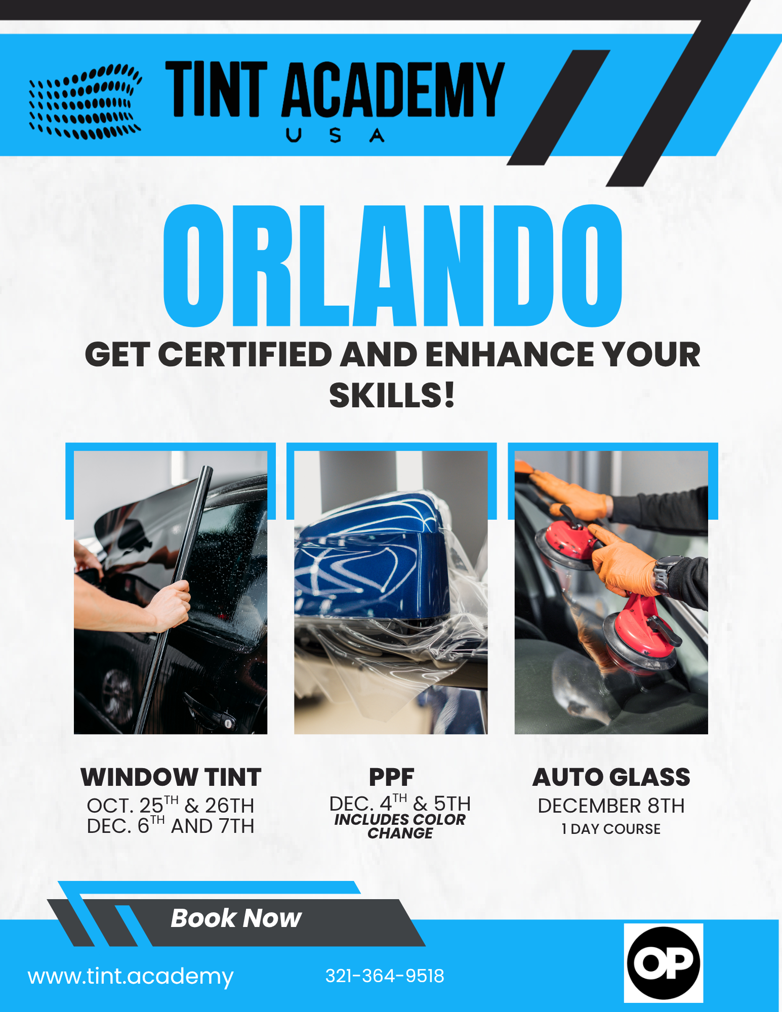 π¨ Only a Few Spots Left: Window Tint Training in Orlando!