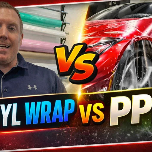 Vinyl Wrap vs. PPF — and Why Tint Is the Cherry on Top 🍒