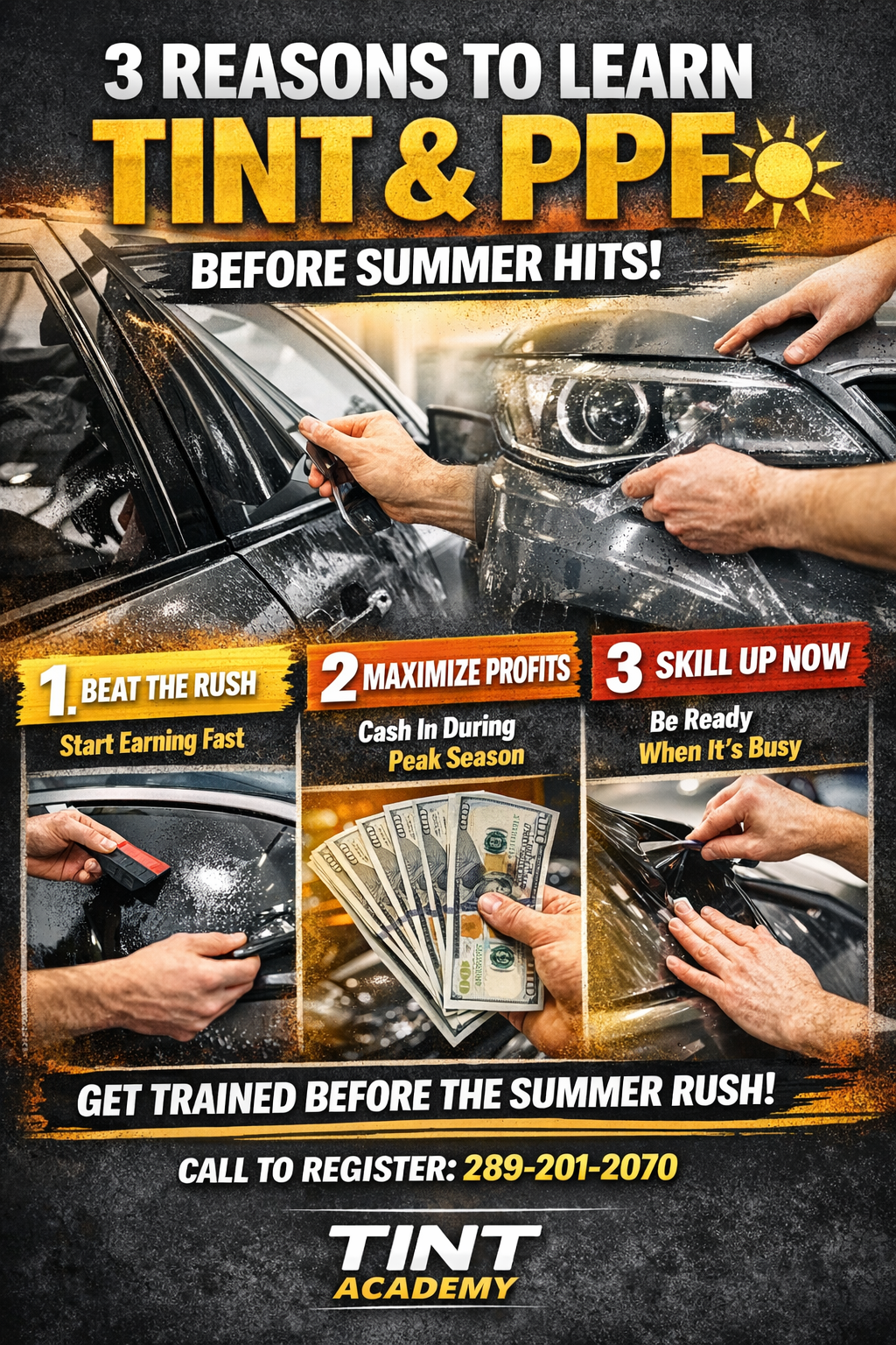 3 Reasons You NEED to Learn Tint & PPF Before Summer Hits ☀️
