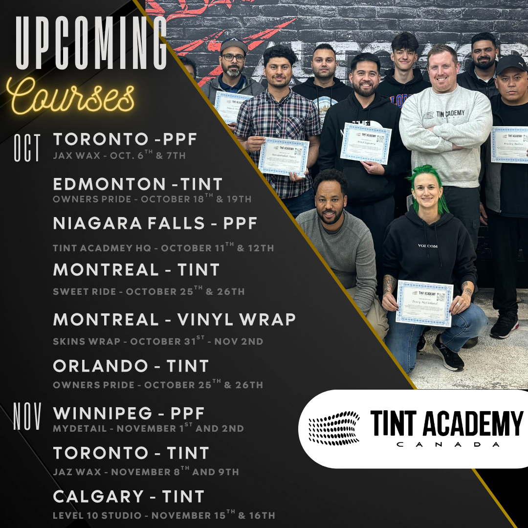 Master Window Tint & PPF This Fall with The Tint Academy