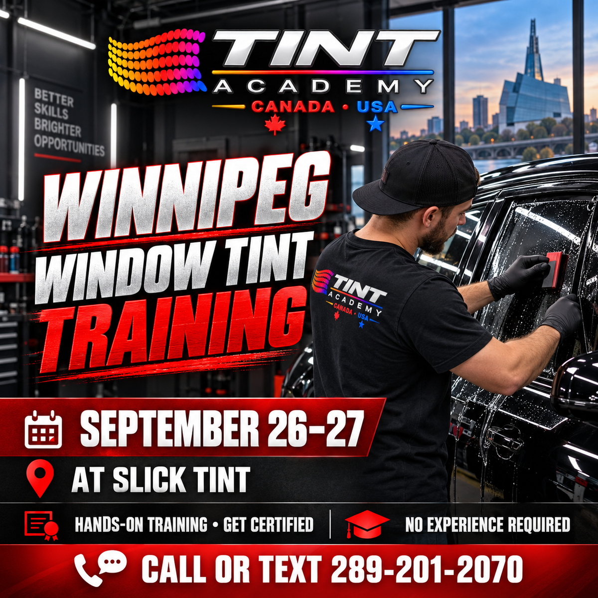 Learn Window Tinting in WinnipegโSeptember 26โ27