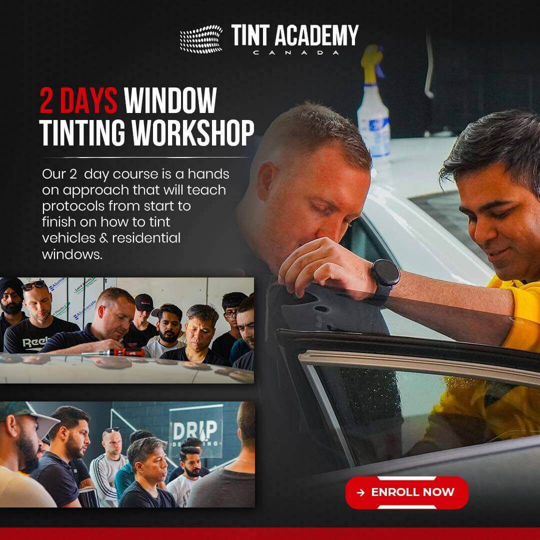 Certified Automotive Window Tinting Course - Certification Course by Tint Academy