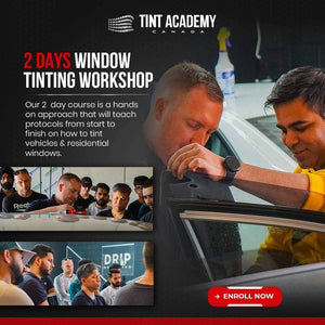 Certified Automotive Window Tinting Course - Certification Course by Tint Academy