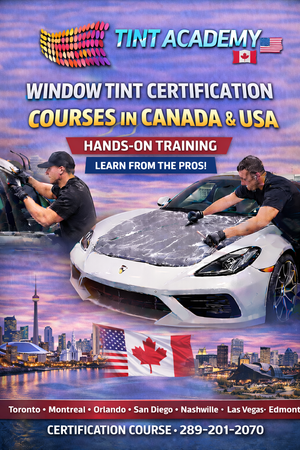 Certified Automotive Window Tinting & PPF Course - Certification Course by Tint Academy