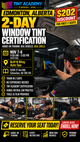 Alberta Window Tinting Course - Certification Course by Tint Academy - Edmonton and Calgary