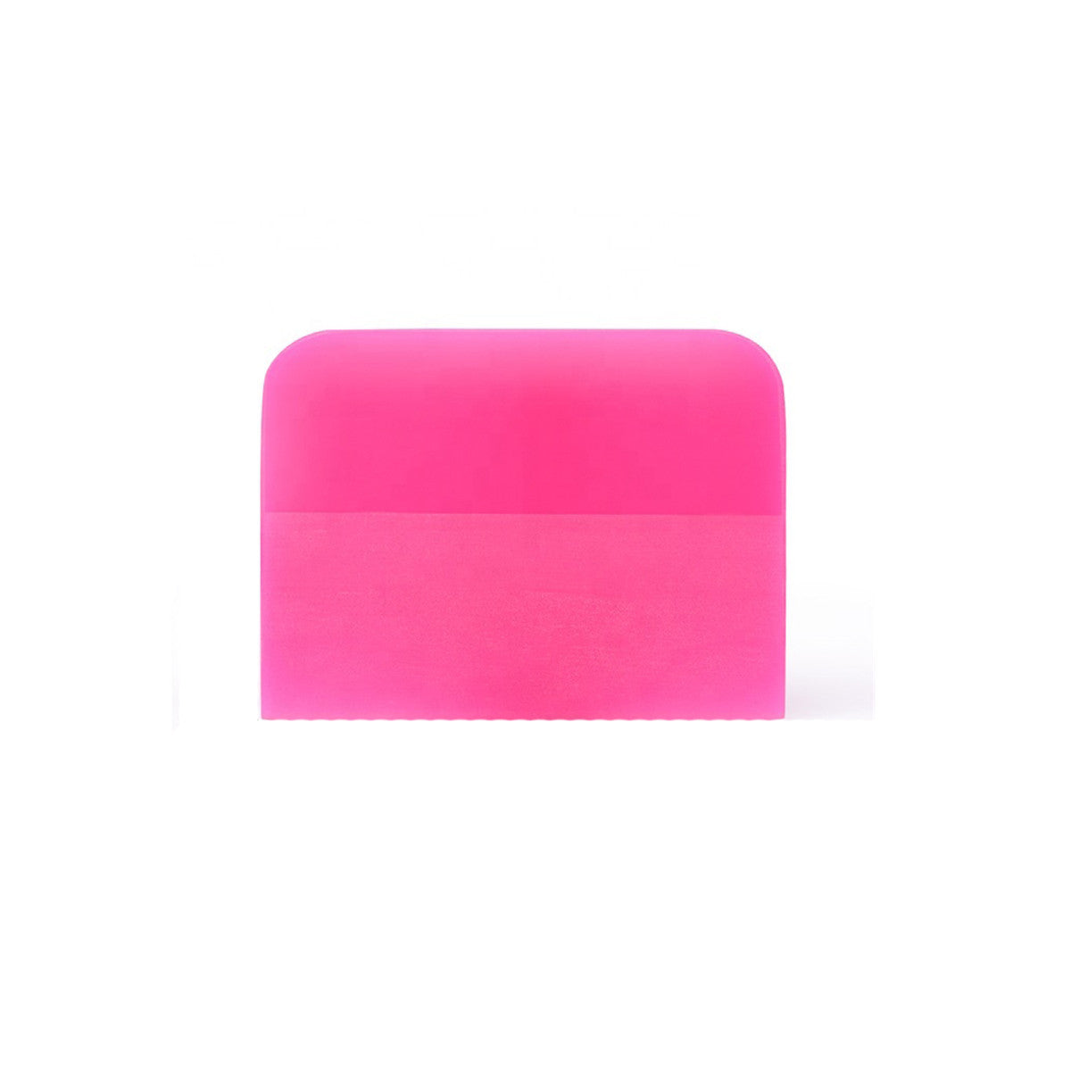Pink 4x3 inch specialty squeegee tool for tinting and PPF application by tintacademycanada