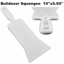 Bulldozer squeegee - Automotive tools, dirt removal