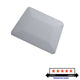 White 4-inch hard card squeegee from Tint Academy Canada, used for precise cleaning and application of films and decals.