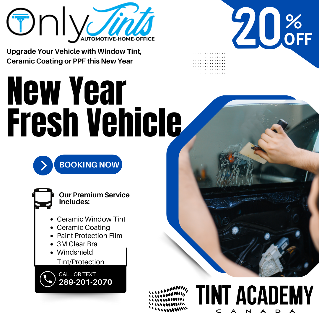 Get Your Vehicle Tinted with Only Tints and Tint Academy