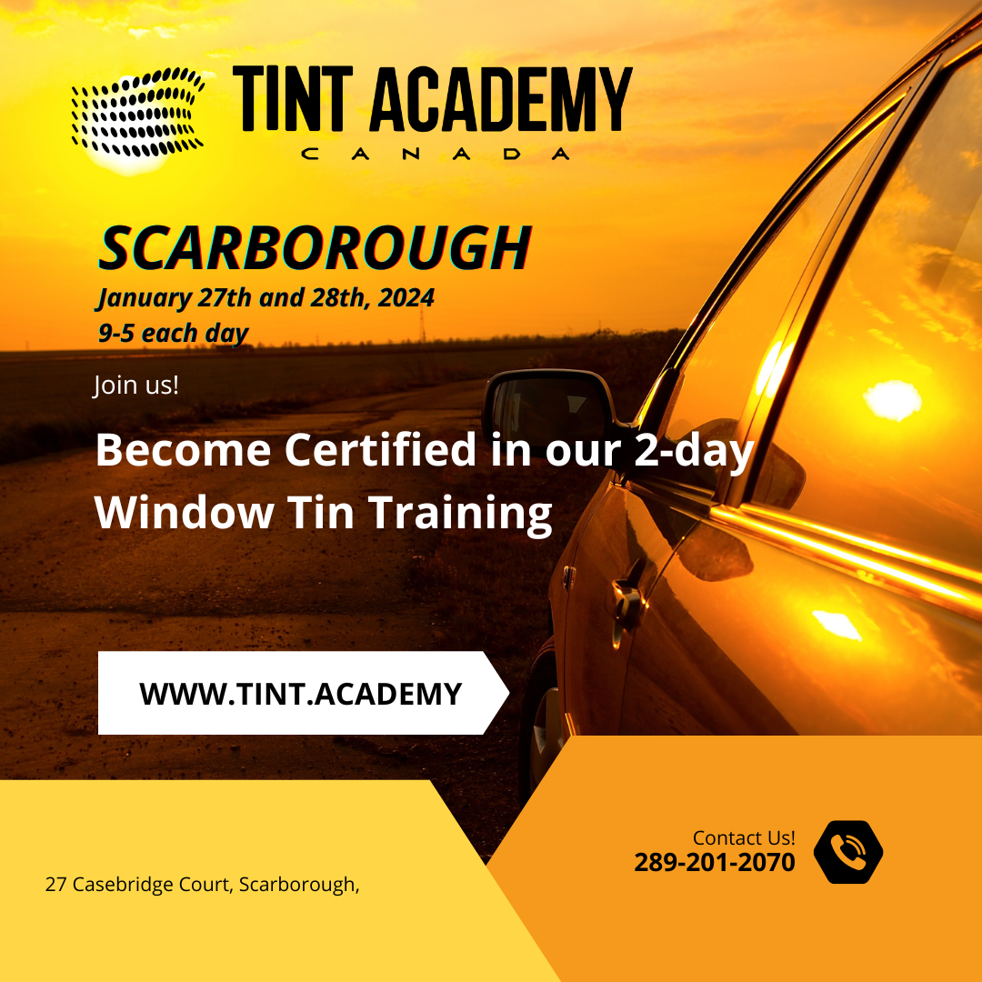 Learn window tinting in Scarborough with LAB Scarborough and Tint Academy