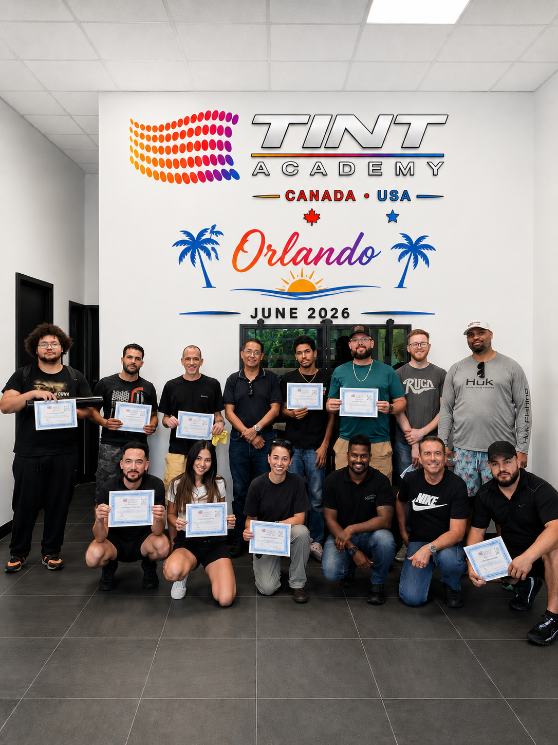 Another Successful Tint Academy Window Tint Certification Course