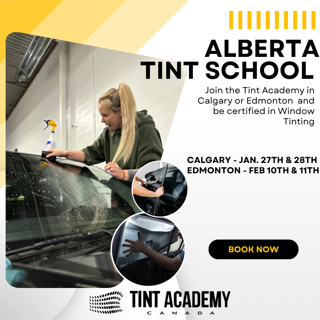 Learn Tinting in Alberta - Calgary and Edmonton Dates Available