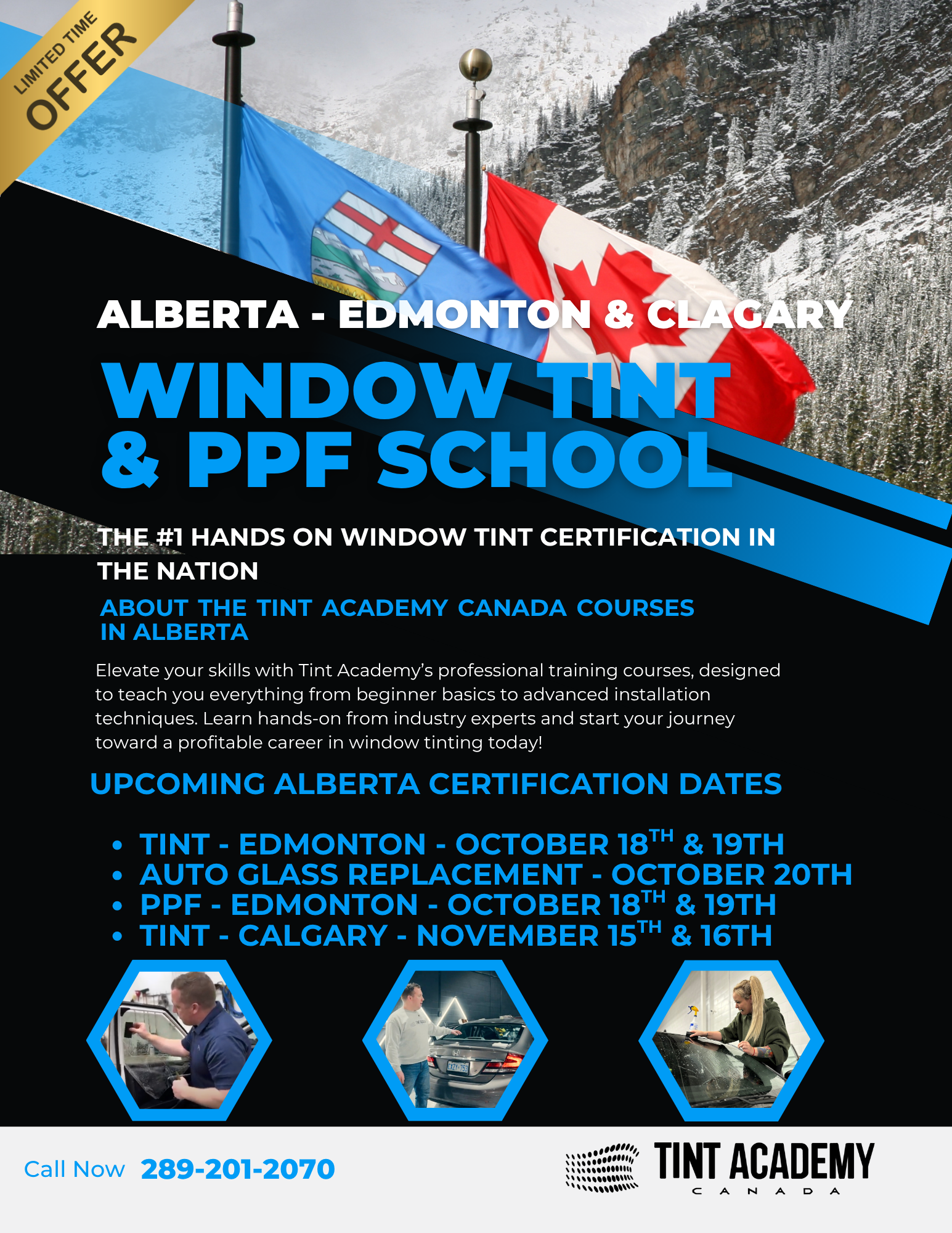 Unlock Your Future with Window Tint & PPF Training in Edmonton and Calgary This Fall