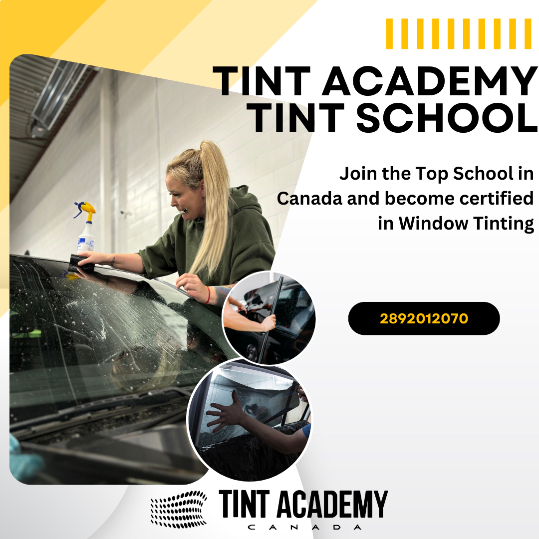 Window Tint Course Schedule now live for Spring 2024 - Become Certified in Window Tinting