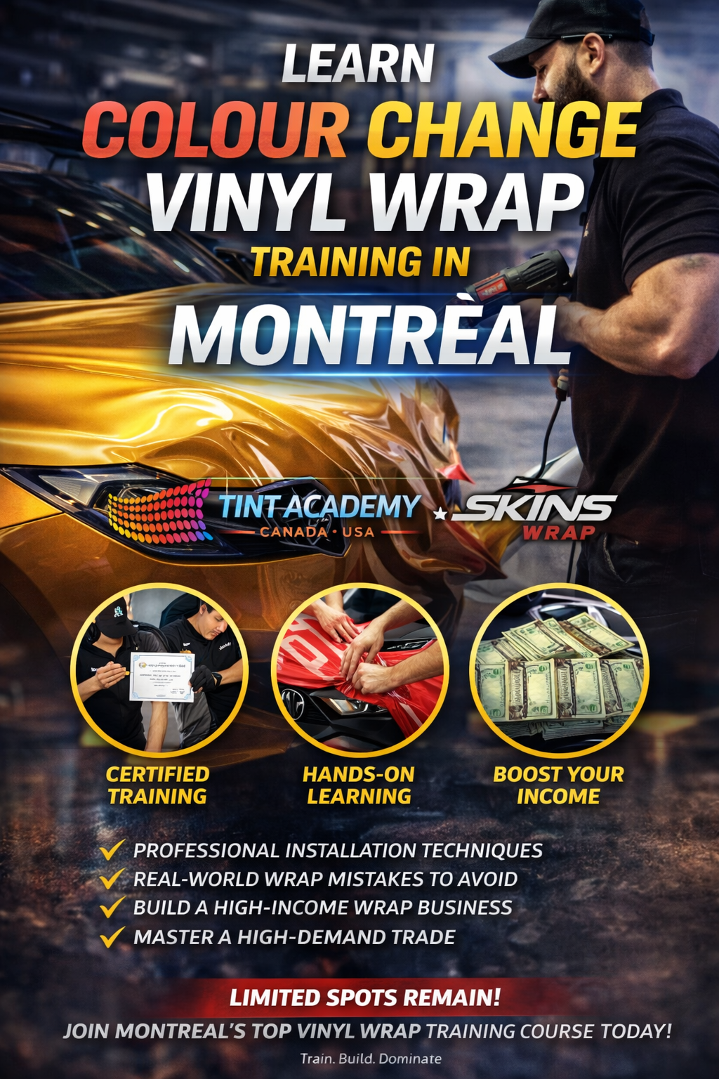 Learn Vinyl Wrap in Montreal in 2026