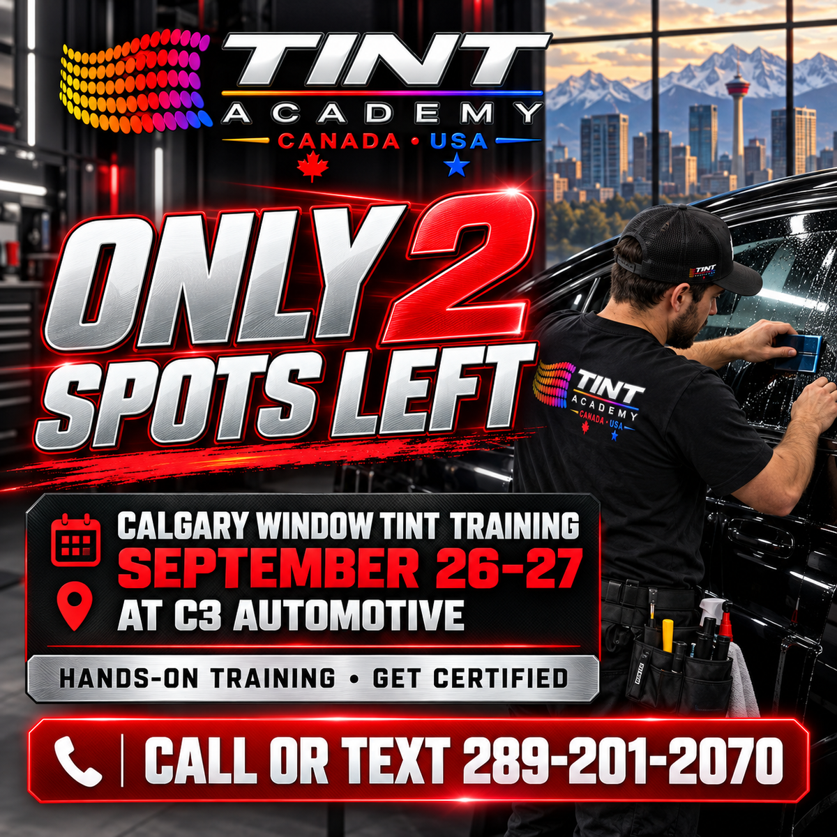 Learn Window Tinting in Calgary at C3 Automotive this September
